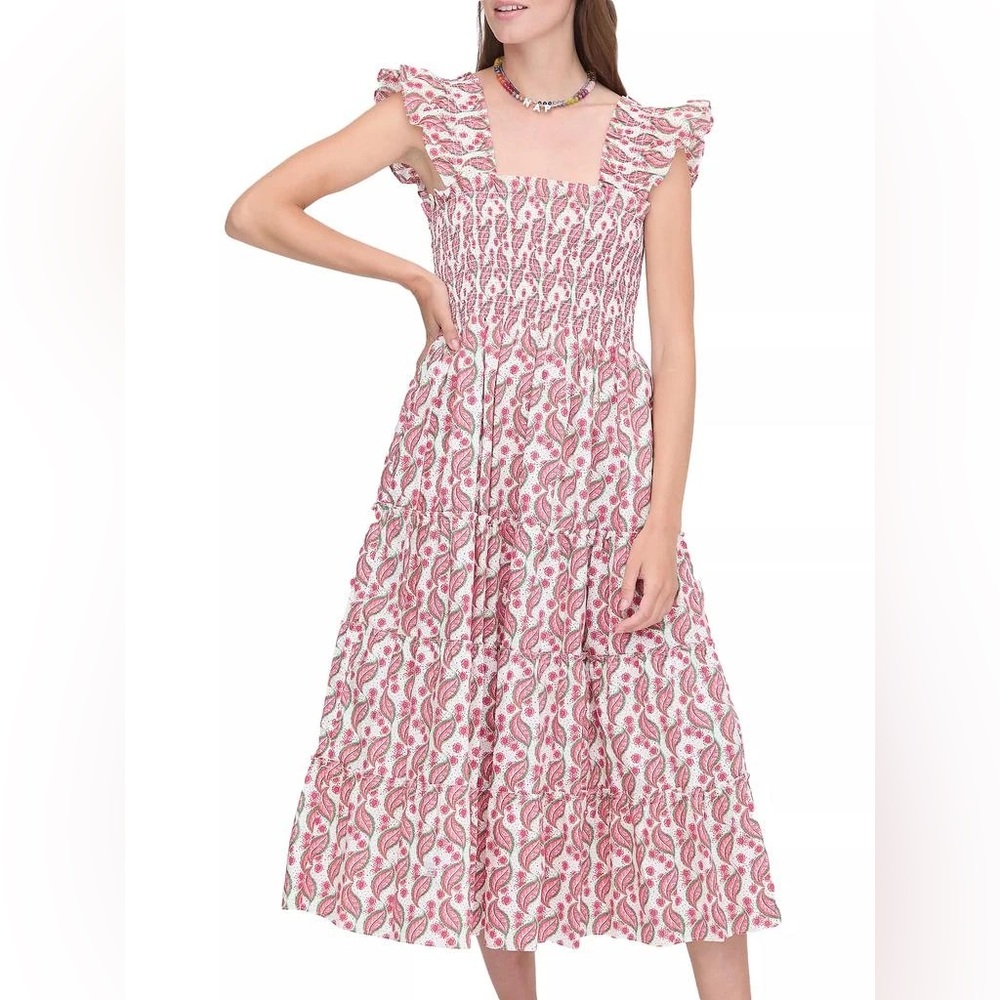 Hill House Birch Vine Stripe Nap Dress